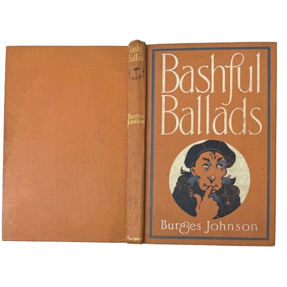 Bashful Ballads by Burgess Johnson HC 1911 Poetry Harper & Bros NY illustrated - Picture 8 of 16